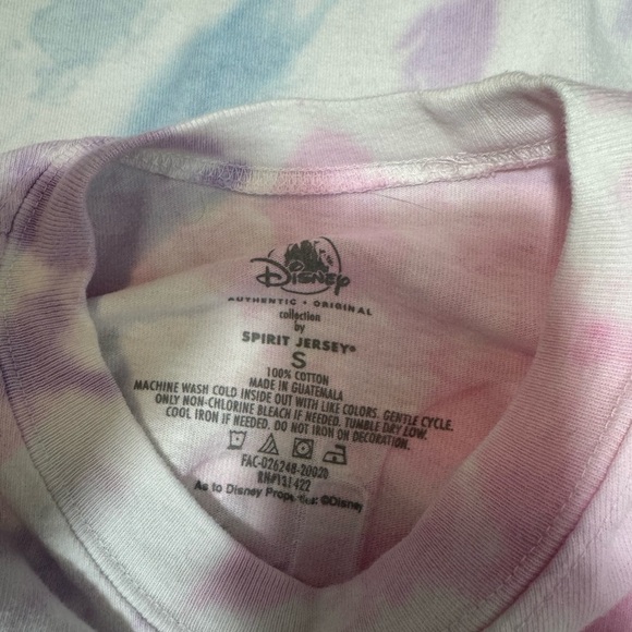 Walt Disney World Tie Dye Blue Pink Spirit Jersey Size Small - Picture 10 of 12
